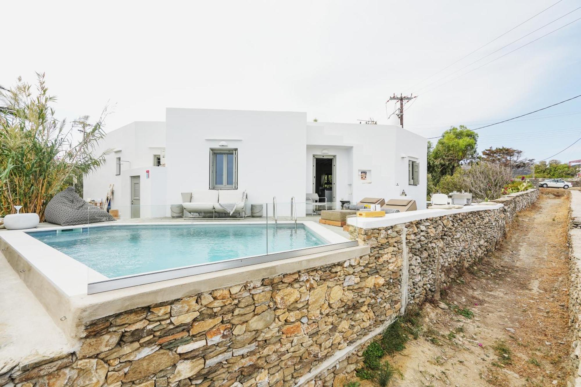 Villa Arades Sifnos With Private Pool أبولونيا المظهر الخارجي الصورة